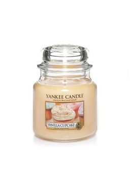 Yankee Candle - Classic Medium Jar Vanilla Cupcake Scented Candle