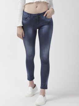 Xpose - Women Blue Slim Fit Mid-rise Clean Look Stretchable Jeans