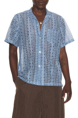 Bather - Tide Gonzo Lace Camp Shirt