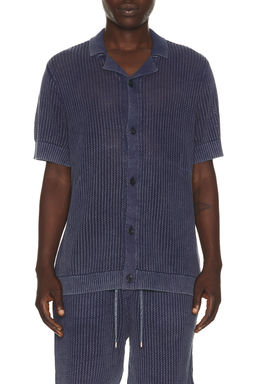 Central Park West - Henry Snow Wash Camp Shirt