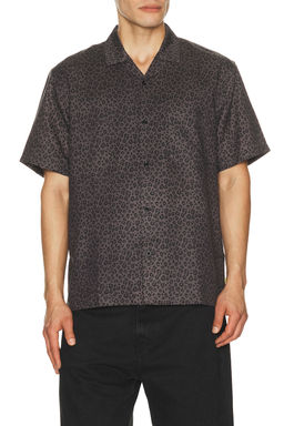 Duvin Design - Black Cat Button Up Shirt