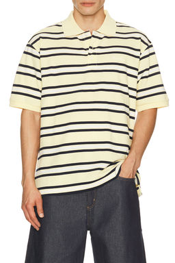 Dunst - Chunky Striped Polo Shirt