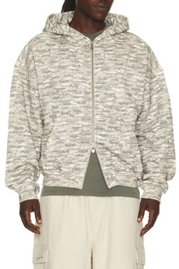 DRMERS CLUB - Digital Cloud Camo Zip Up Hoodie