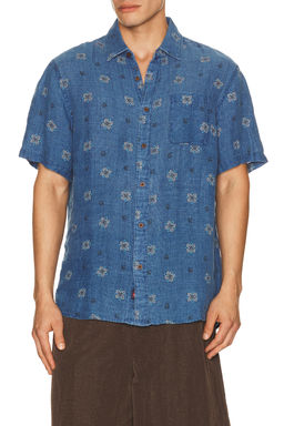 Faherty - Short Sleeve Palma Linen Shirt