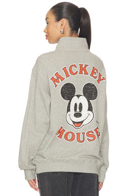 Junk Food - Mickey Mouse Fleece Yoke Sweatshirt