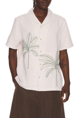 Marine Layer - Embroidered Resort Shirt