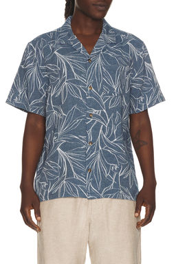 Marine Layer - Jacquard Linen Resort Shirt