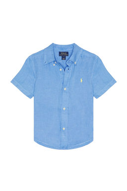 POLO RALPH LAUREN - Polo T-Shirt RALPH LAUREN Short Sleeve Linen Sport Shirt
