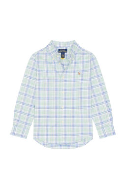 POLO RALPH LAUREN - Long Sleeve Performance Oxford Sport Shirt