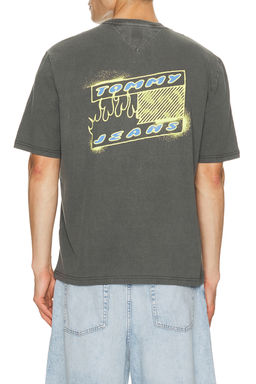 Tommy Jeans - 90s Bubble Flag Tee