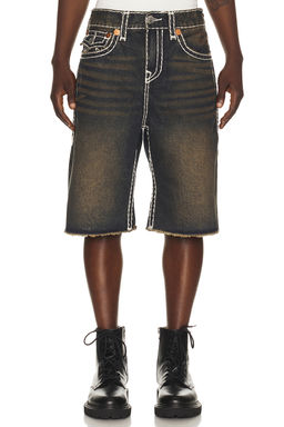 True Religion - Mikey Super T Flap Denim Shorts