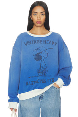 Vintage Heavy - x Peanuts Lucy Ragtime Crewneck Sweater