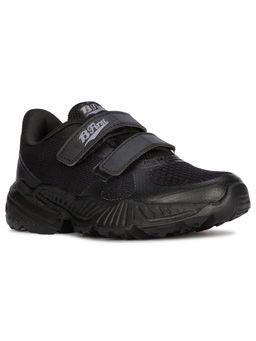 Bata - Black Velcro Strap School Shoes for Kids