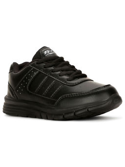 Bata - Black Lace-Up School Shoes for Kids