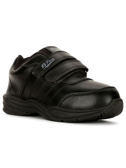 Bata - Black Velcro Strap School Shoes for Kids