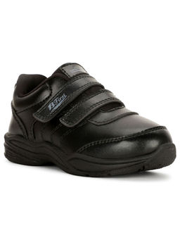 Bata - Black Velcro Strap School Shoes for Kids