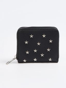 max - Women Star-Studded Zip-around Wallet