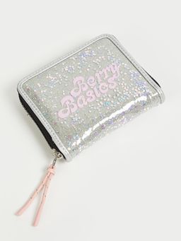 max - Women Glitter Zip Around Wallet