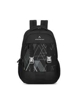 Aristocrat - Unisex Aura Black Casual Backpack
