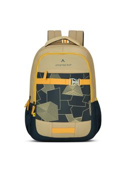 Aristocrat - Unisex Buzz Beige and Grey Casual Backpack