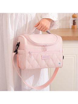 NFI Essentials - Portable Makeup Organizer Handbag With Detachable Strap
