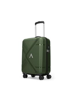 Aristocrat - Unisex Envoy Hard Luggage Trolley Bag - Green