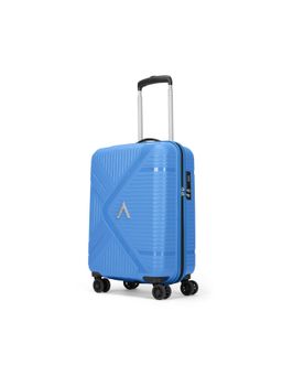 Aristocrat - Unisex Envoy Hard Luggage Trolley Bag - Blue