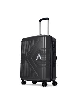 Aristocrat - Unisex Protea Hard Luggage Trolley Bag - Black (M)