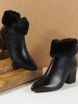 Metro - Women Black Casual Boots