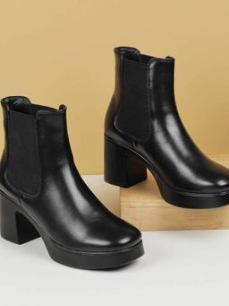 Mochi - Women Black Chelsea Boots