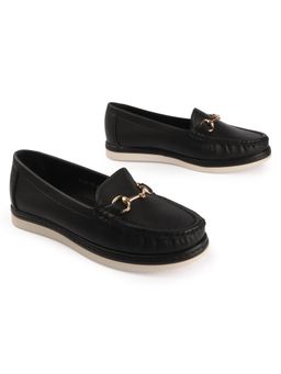 D'Shoe Lounge - Classic Black Bit Loafers