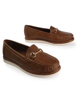 D'Shoe Lounge - Classic Brown Bit Loafers