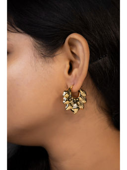 BEAUTY SPOT JEWELLERY - Gold Bali Earrings