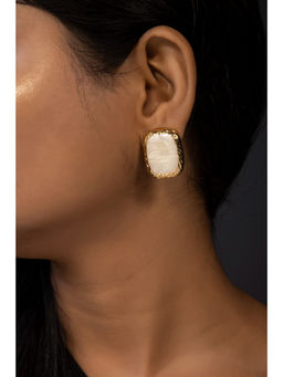 BEAUTY SPOT JEWELLERY - Off White Studs