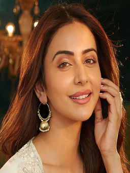 Accessher - Gold Jhumka Earrings