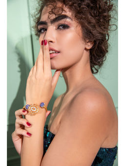 Modarta By Kamakshi - Trendy and Yellow Stone Bracelet