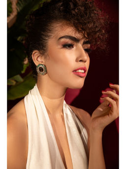 Modarta By Kamakshi - Unique Designer Statement Multi-Color Earrings