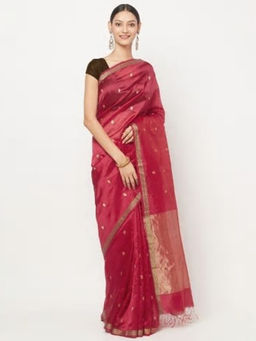 Fabindia - Silk Woven Chanderi Sari