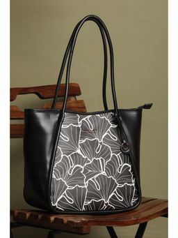 Allen Solly - Women Black Casual Tote Bag