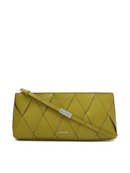 Calvin Klein - Solid Olive Pu Sling Bag