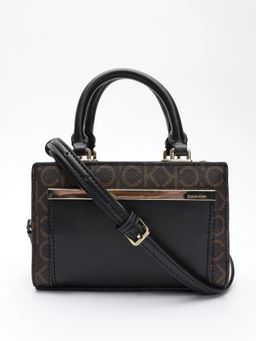 Calvin Klein - Logo Black Pvc Sling Bag