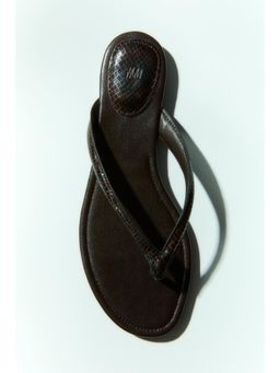 H&M - Women Gold-coloured Flip-Flops