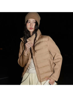 MISS MOSA BY AKANKSHA - Women Beige Elma Warm Winter Puffer Jacket