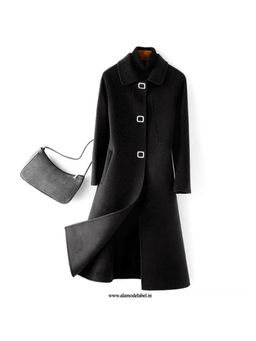 MISS MOSA BY AKANKSHA - Women Black Tuscany Overcoat
