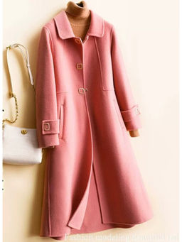 MISS MOSA BY AKANKSHA - Women Peach Tuscany Overcoat