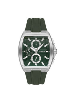 Quantum - Hunter Multifunction Green Tonneau Dial Mens Watch - HNG997.375 (M)