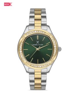 Daniel Klein - Premium Women Green - Sunray Dial with Real Index Analogue Watch - DK.1.13342-4