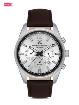 Daniel Klein Exclusive - Analogue Silver Dial Men's Watch-DK.1.13349-3