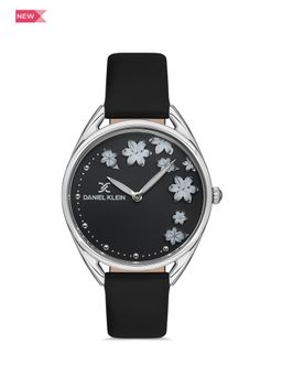 Daniel Klein - Trendy Women Black - Matt Dial with Patten Analogue Watch - DK.1.13352-1