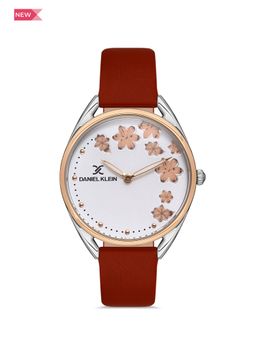 Daniel Klein - Trendy Women Silver - Matt Dial with Patten Analogue Watch - DK.1.13352-5